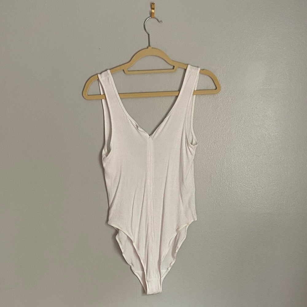 Ribbed Out From Under Bodysuit